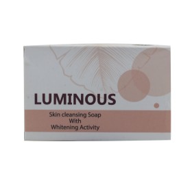 Luminous skin cleansing soap